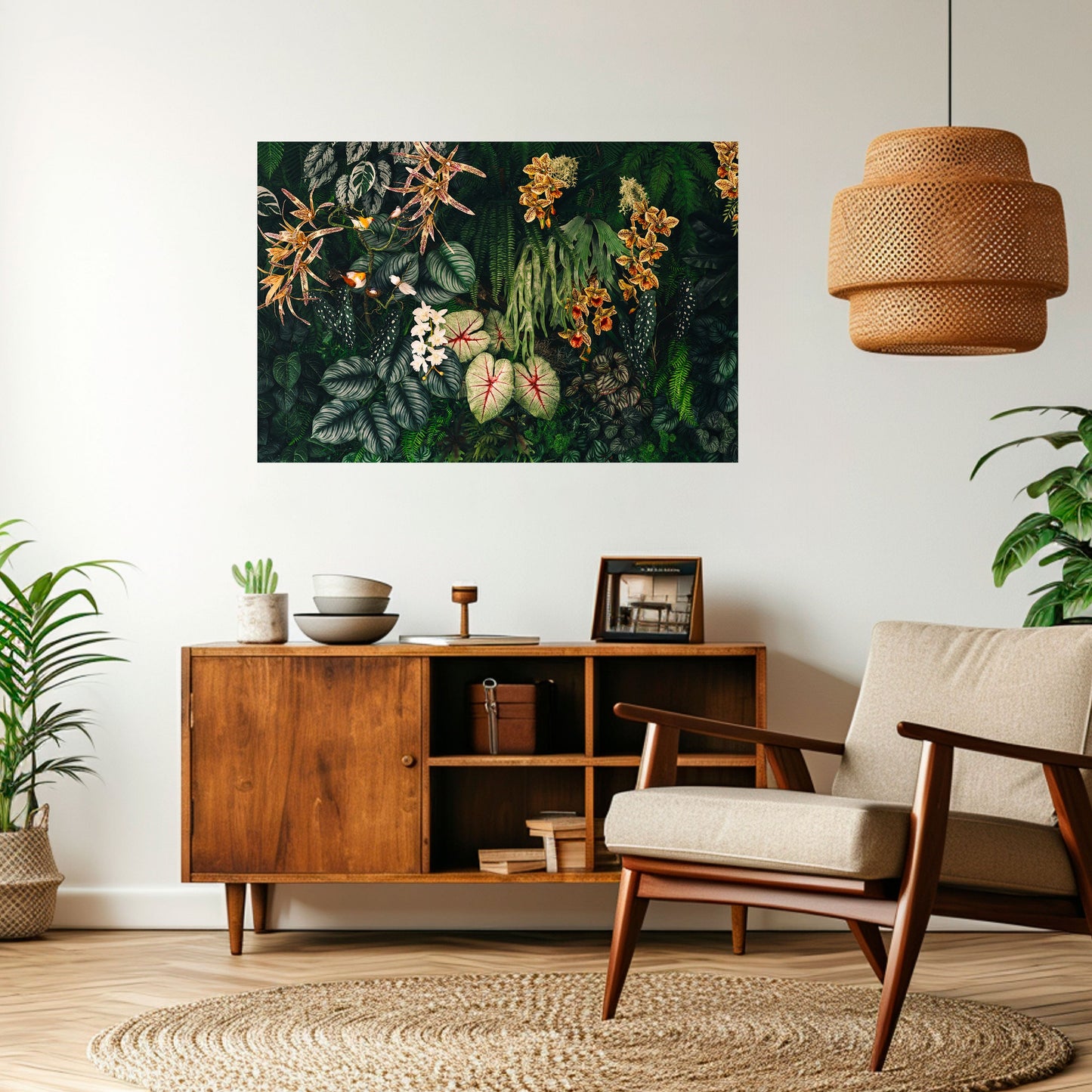 Poster orizzontale staccabile e attaccabile SILENT WILDERNESS