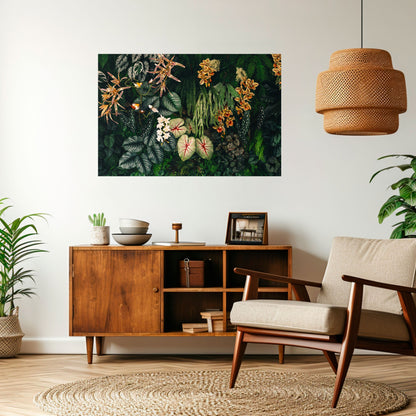 Poster orizzontale staccabile e attaccabile SILENT WILDERNESS