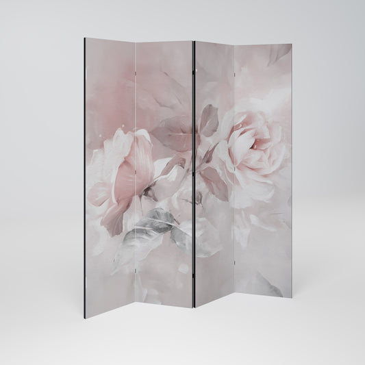 GRACEFUL DAYS Divisorio decorativo per ambienti a 4 pannelli