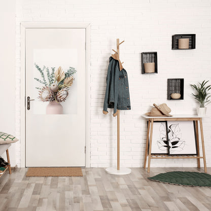 Poster verticale staccabile e attaccabile "LA CAVALIERA DORATA DELLA NATURA"