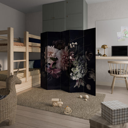 PURE BLOSSOM Divisorio decorativo per ambienti a 5 pannelli