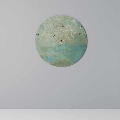 BLOOMING CHARM Decorazione da Parete Rotonda