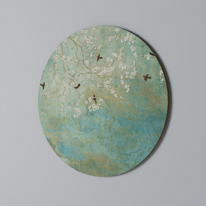 BLOOMING CHARM Decorazione da Parete Rotonda