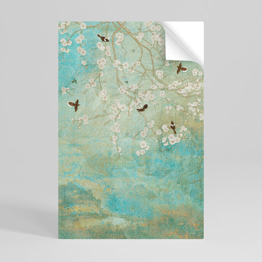 Poster verticale staccabile e attaccabile BLOOMING CHARM