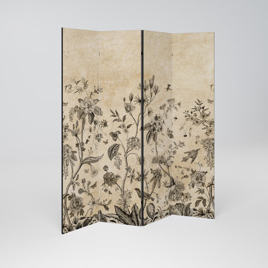 GLADE ESSENCE Divisorio decorativo per ambienti a 4 pannelli