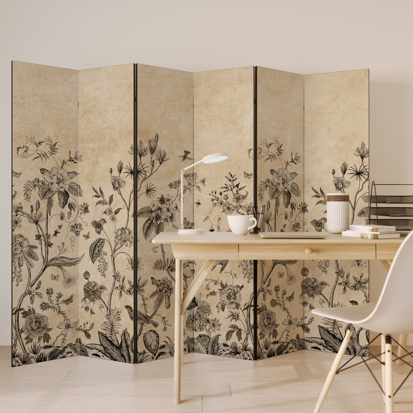 GLADE ESSENCE Divisorio decorativo per ambienti a 6 pannelli