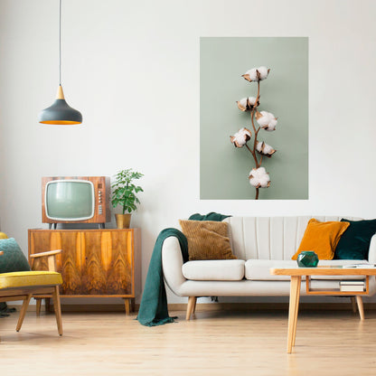 COTTON DREAMS UNFOLDED Poster verticale staccabile e attaccabile