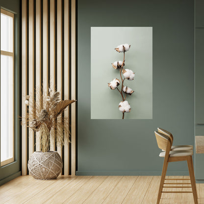 COTTON DREAMS UNFOLDED Poster verticale staccabile e attaccabile