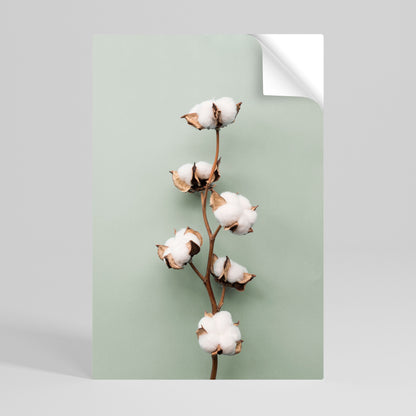 COTTON DREAMS UNFOLDED Poster verticale staccabile e attaccabile