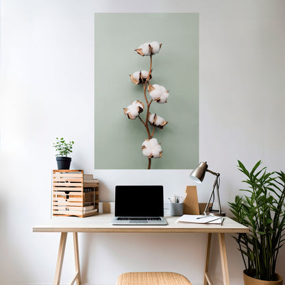 COTTON DREAMS UNFOLDED Poster verticale staccabile e attaccabile