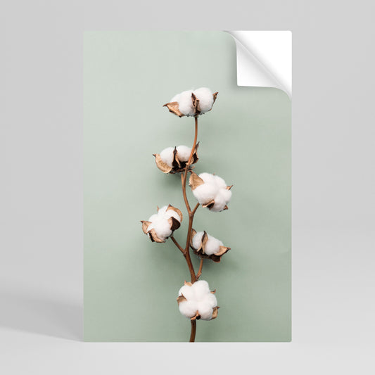 COTTON DREAMS UNFOLDED Poster verticale staccabile e attaccabile