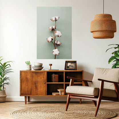 COTTON DREAMS UNFOLDED Poster verticale staccabile e attaccabile