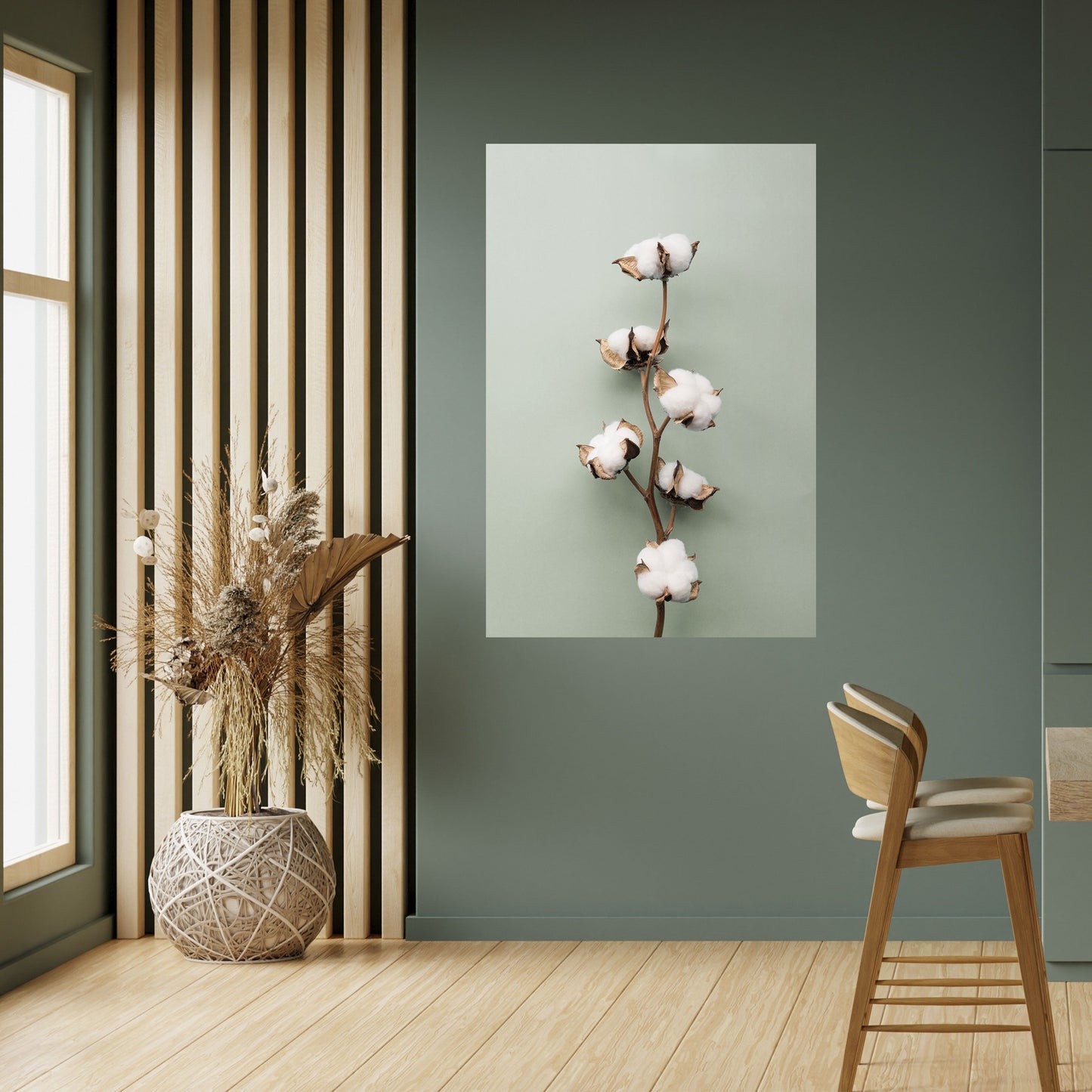 COTTON DREAMS UNFOLDED Poster verticale staccabile e attaccabile