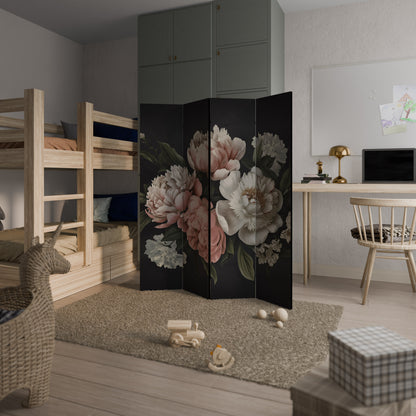 LUSH ELEGANCE Divisorio decorativo per ambienti a 4 pannelli