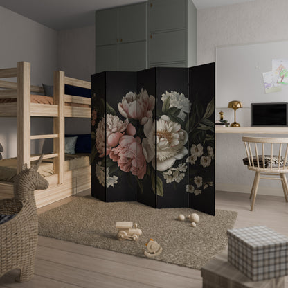 LUSH ELEGANCE Divisorio decorativo per ambienti a 5 pannelli