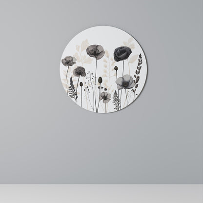 POPPY ALLURE Decorazione da Parete Rotonda