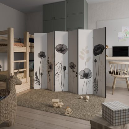 POPPY ALLURE Divisorio decorativo per ambienti a 6 pannelli