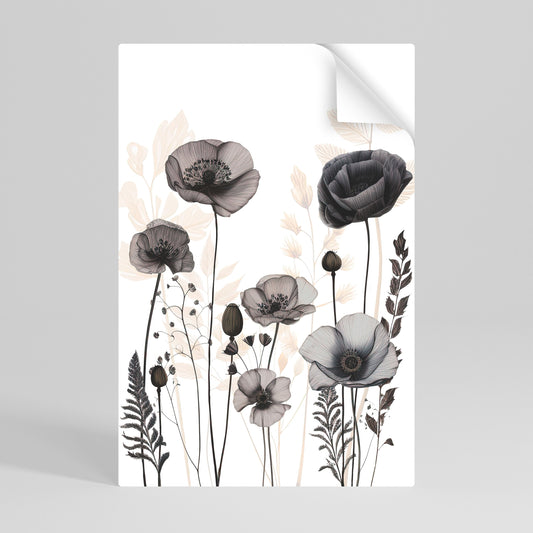 Poster verticale staccabile e attaccabile POPPY ALLURE