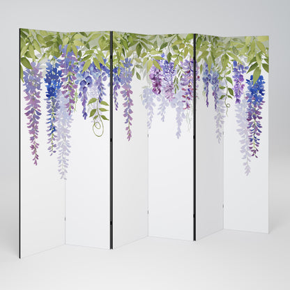 BOTANICAL BREEZE Divisorio decorativo per ambienti a 6 pannelli