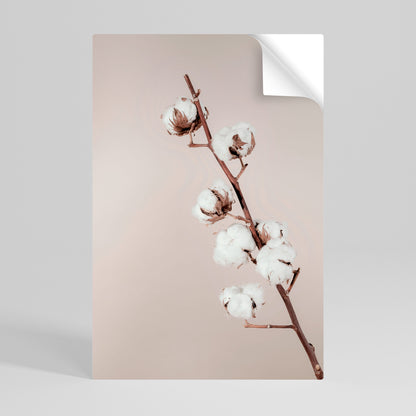 NUVOLE DI COTONE IN EQUILIBRIO Poster verticale staccabile e attaccabile