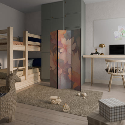 PETAL GRACE Divisorio decorativo per ambienti a 3 pannelli