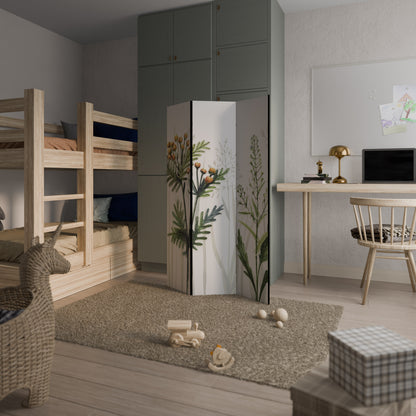 HERBAL DREAM Divisorio decorativo per ambienti a 3 pannelli