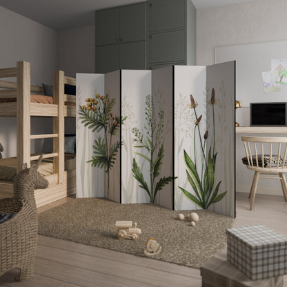 HERBAL DREAM Divisorio decorativo per ambienti a 6 pannelli