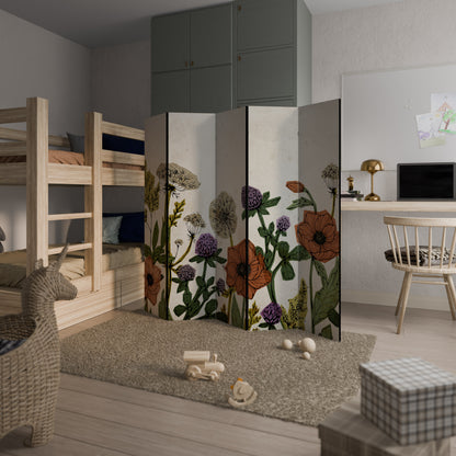 SPROUT ELEGANCE Divisorio decorativo per ambienti a 5 pannelli