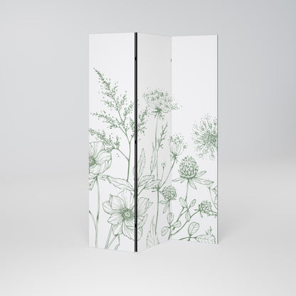 WILDER BEAUTY Decorative 3-Panel Room Divider