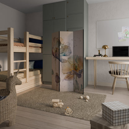 SOFTEN POPPY Divisorio decorativo per ambienti a 3 pannelli