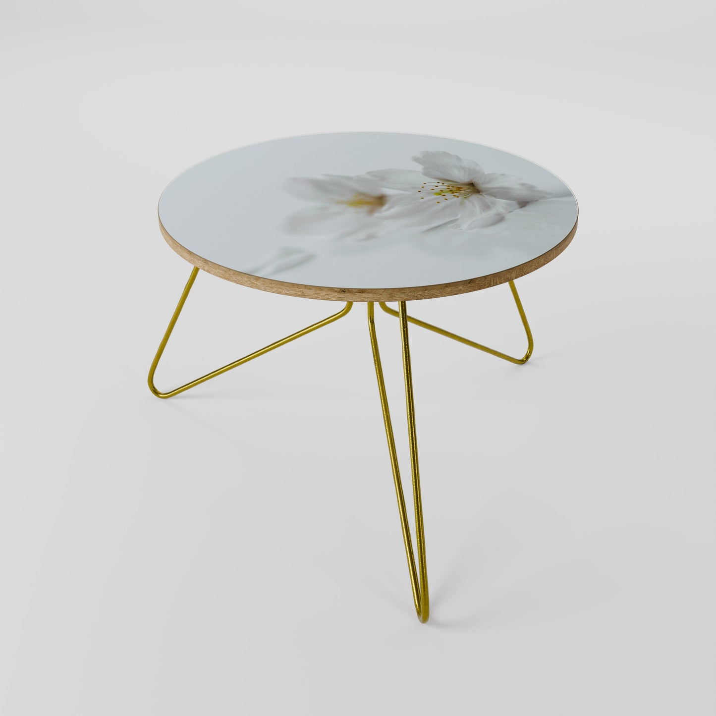 FLEETING WHITE PETALS Tavolino da Salotto Ø60