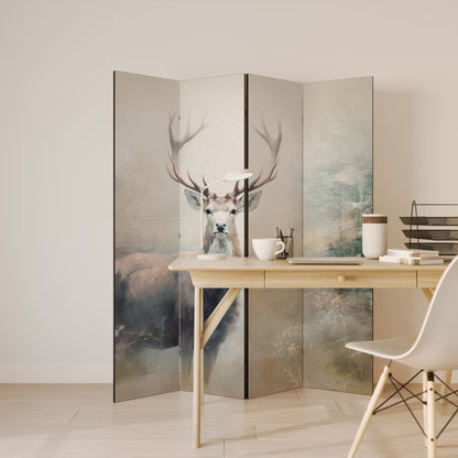 FOREST KING Divisorio decorativo per ambienti a 4 pannelli