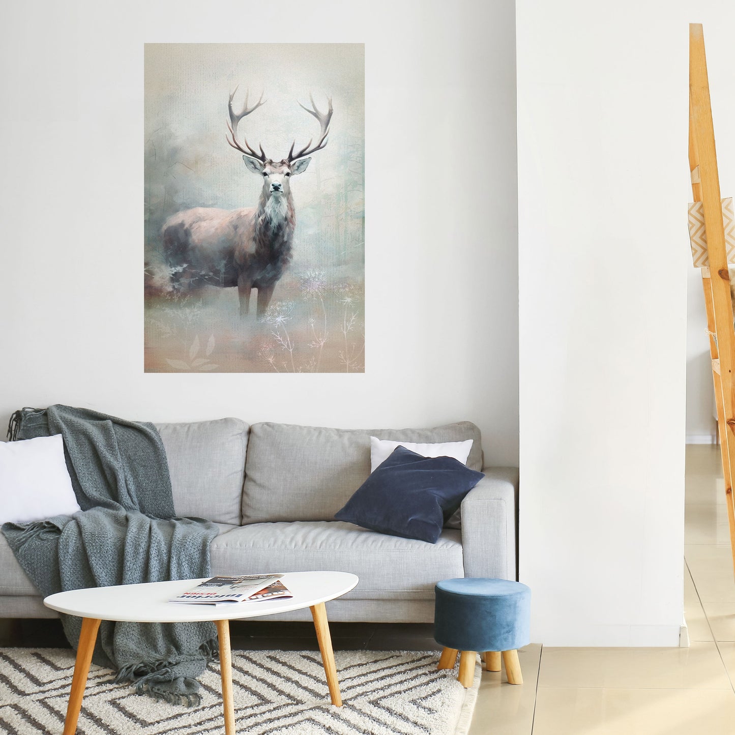 Poster verticale staccabile e attaccabile FOREST KING