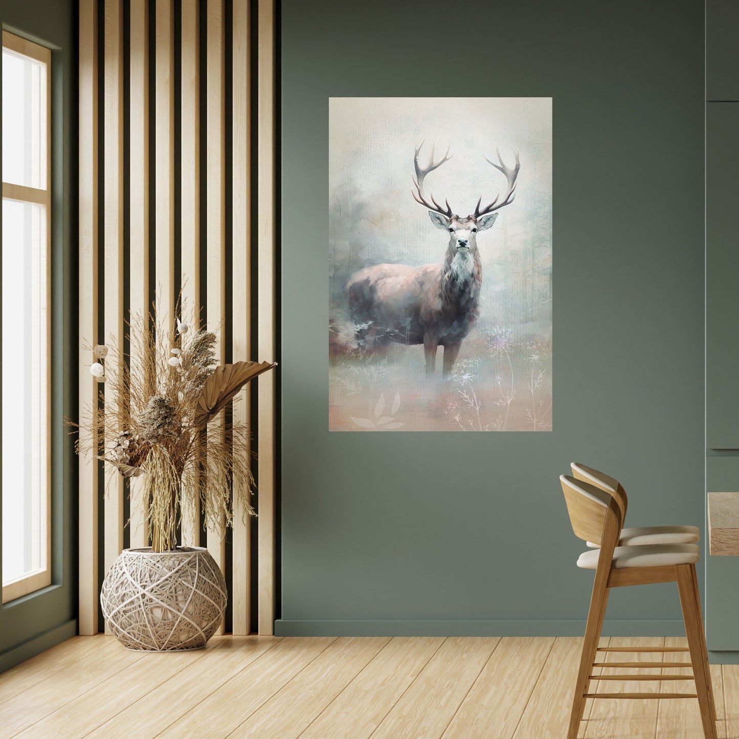 Poster verticale staccabile e attaccabile FOREST KING