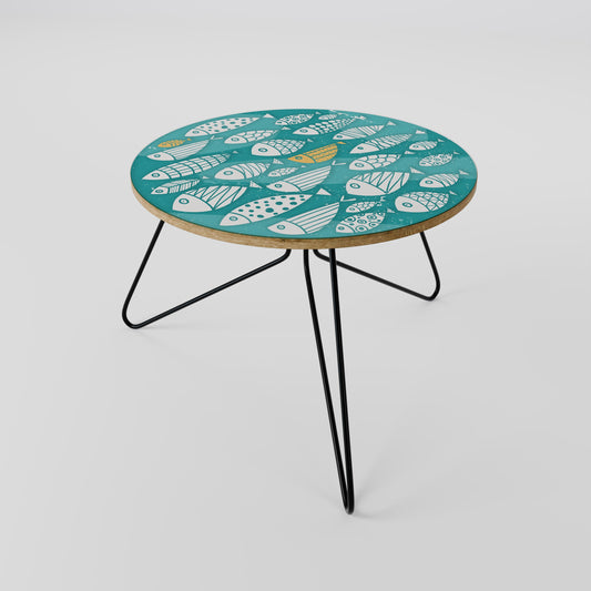 FISHY FOLK ART Coffee Table 60