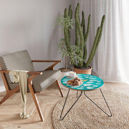 FISHY FOLK ART Tavolino da Salotto Ø60