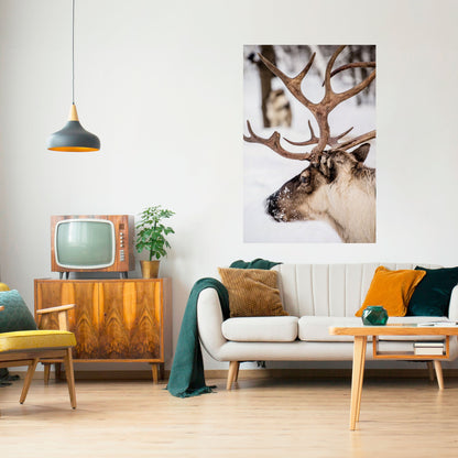 WHISPERS OF FROST Peel and Stick Vertical Poster