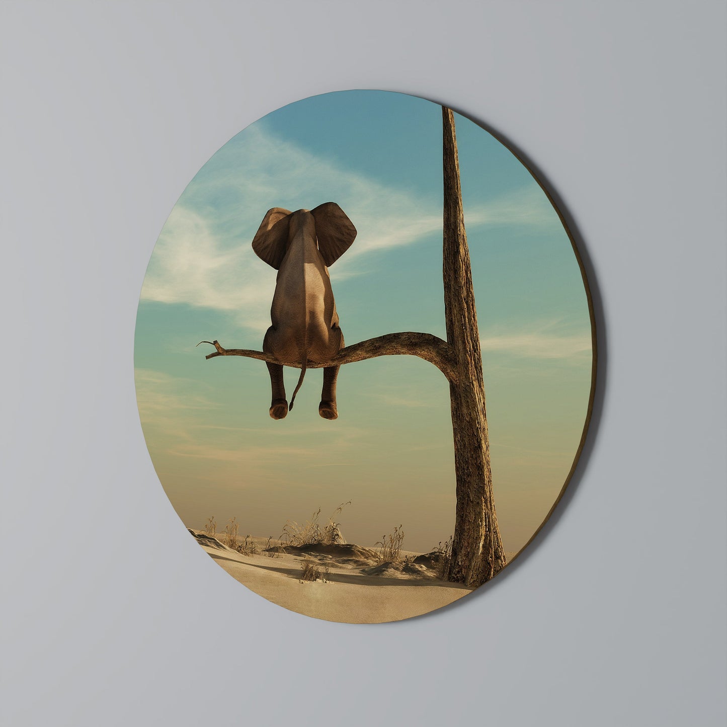 DARE TO DREAM Decorazione da Parete Rotonda