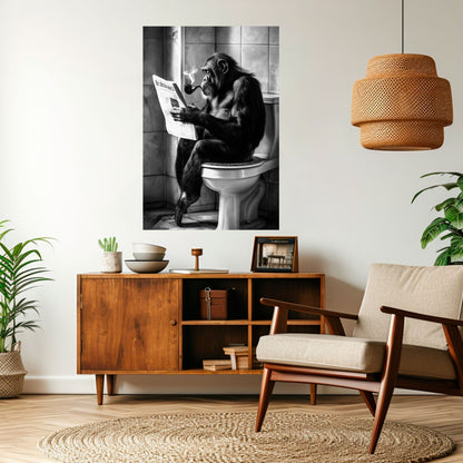 Un momento di calma Poster verticale staccabile e attaccabile