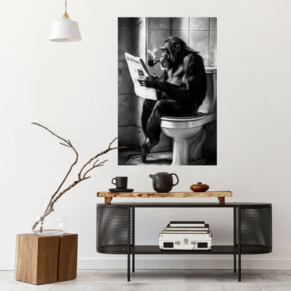 Un momento di calma Poster verticale staccabile e attaccabile