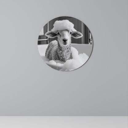 BUBBLE BATH BAA Decorazione da Parete Rotonda