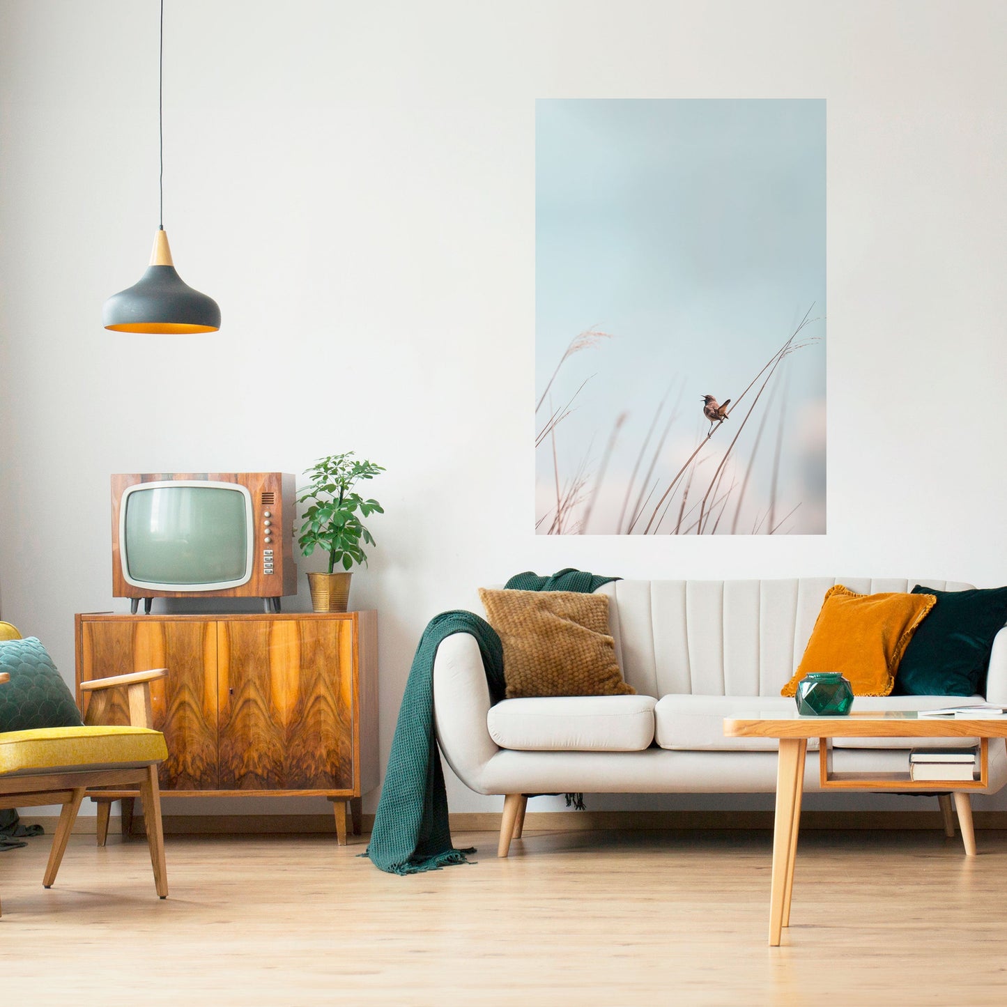 Coro della natura - Poster verticale staccabile e attaccabile