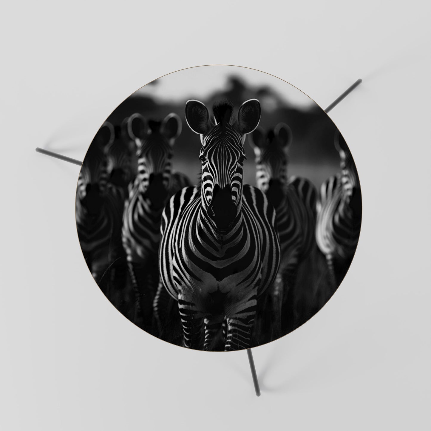 STRIPED SYMPHONY SAGA Tavolino da Salotto Ø60