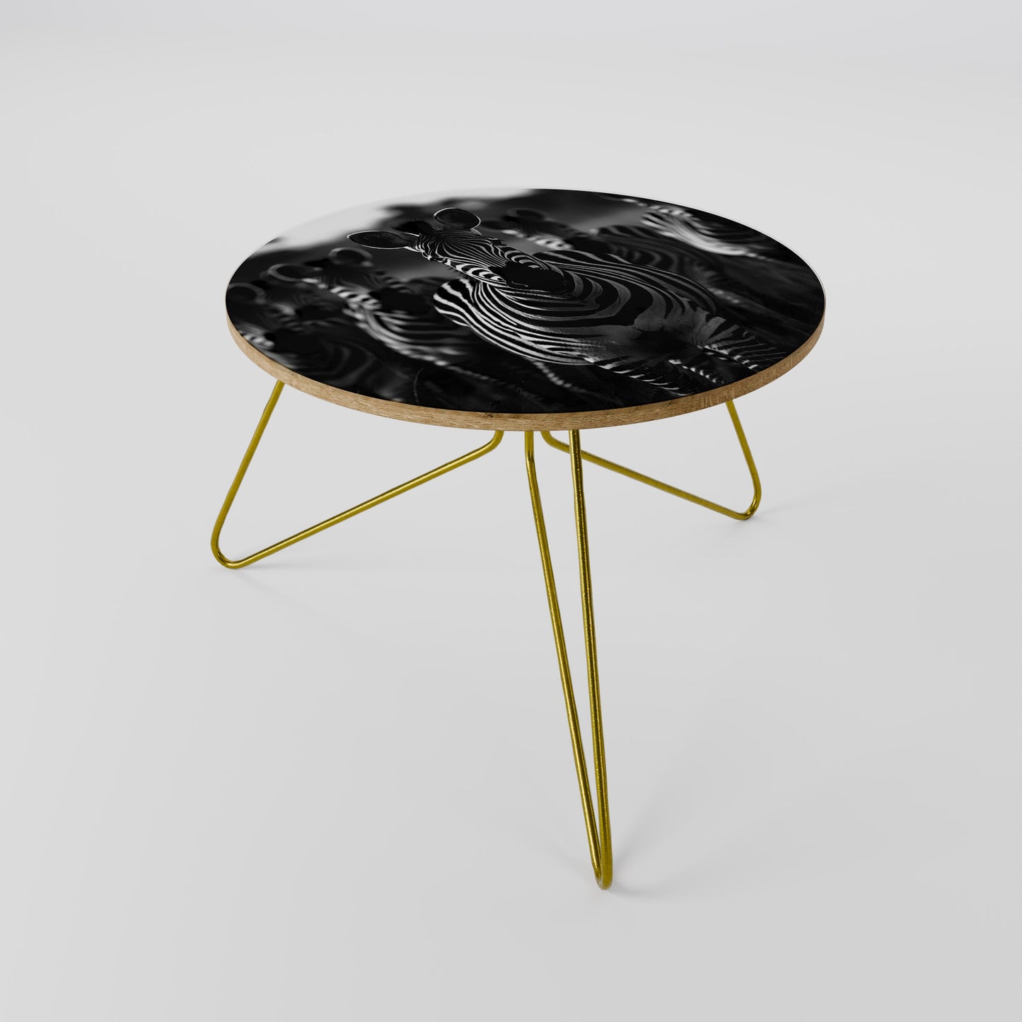 STRIPED SYMPHONY SAGA Tavolino da Salotto Ø60