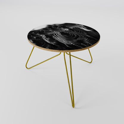 STRIPED SYMPHONY SAGA Tavolino da Salotto Ø60