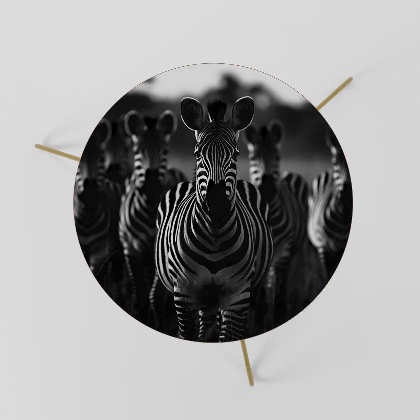 STRIPED SYMPHONY SAGA Tavolino da Salotto Ø60