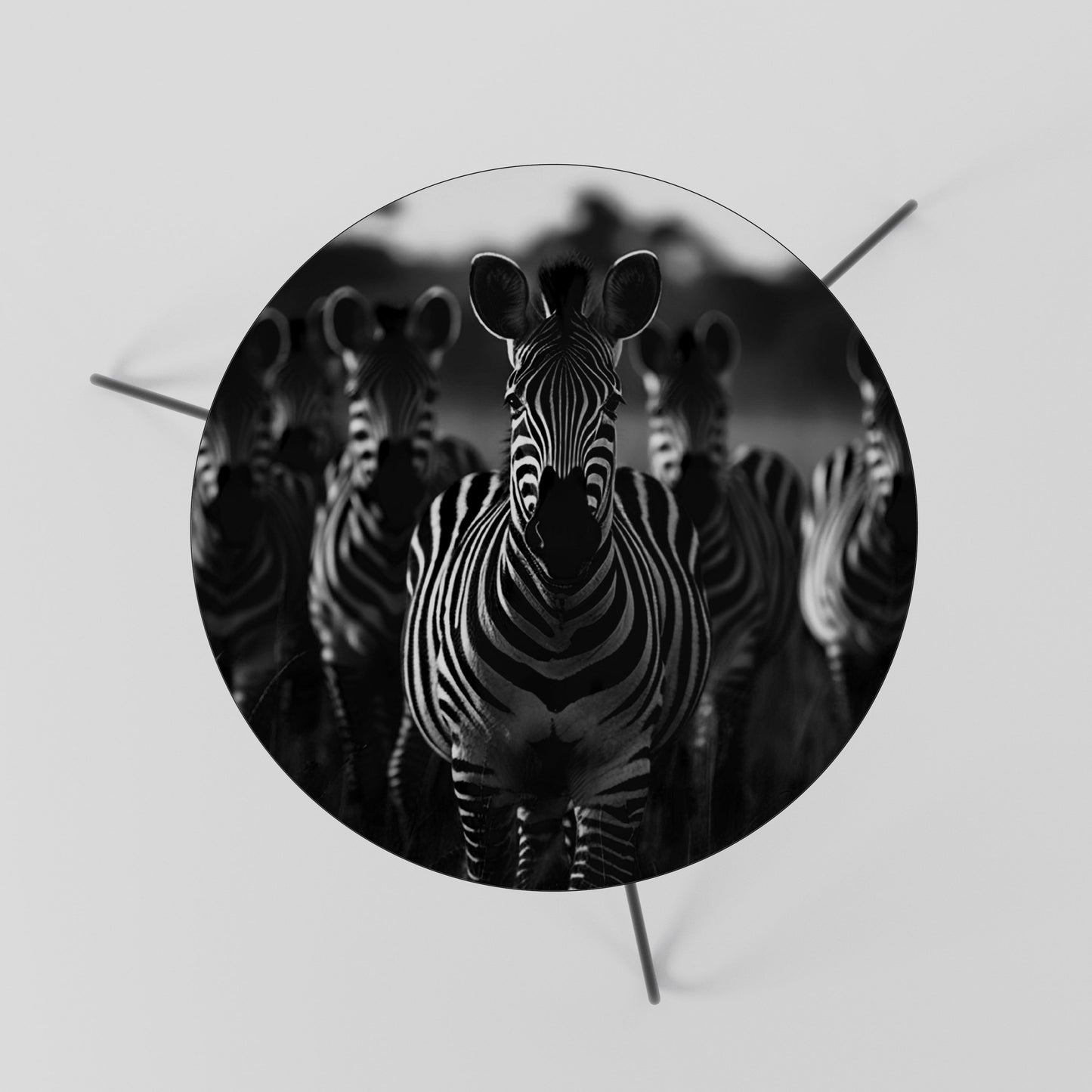 STRIPED SYMPHONY SAGA Tavolino da Salotto Ø60