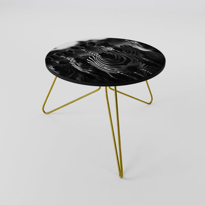 STRIPED SYMPHONY SAGA Tavolino da Salotto Ø60