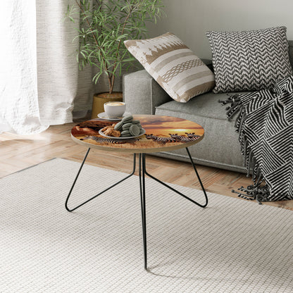 ZEBRA SUNSET SERENADE Coffee Table 60