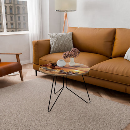 ZEBRA SUNSET SERENADE Coffee Table 69